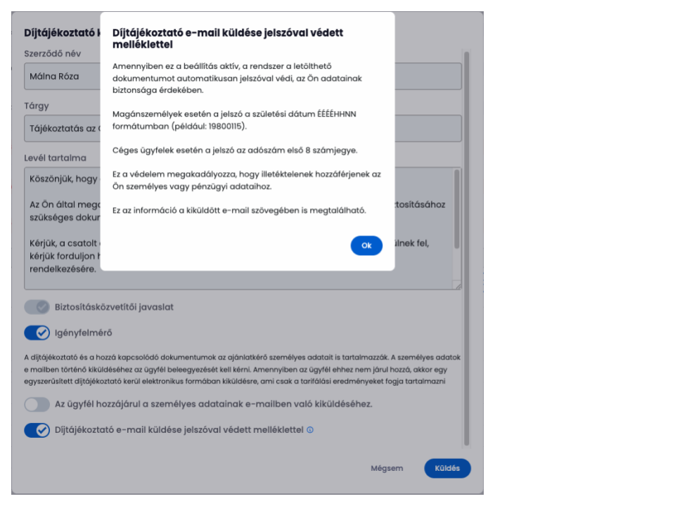 SK MAX_jelszóval védett email